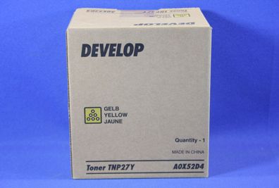 Develop TNP27Y Toner Yellow A0X52D4 -A