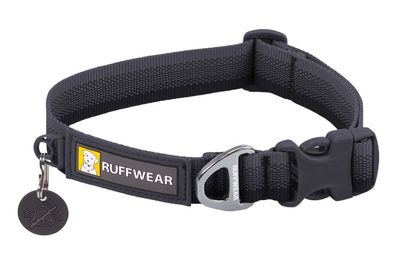 Ruffwear Front Range Halsband Basalt Gray - Größe: L (51-66cm)