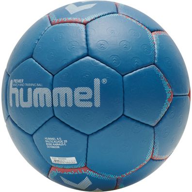 HUMMEL Premier Handball Spiel- und Trainingsball Blau Größe 3 NEU