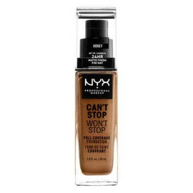NYX Professional Makeup CAN'T STOP WON'T STOP full coverage foundation #honey 30ml