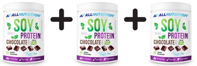 3 x Soy Protein, Chocolate - 500g