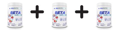 3 x Beta Alanine, Raspberry Strawberry - 500g