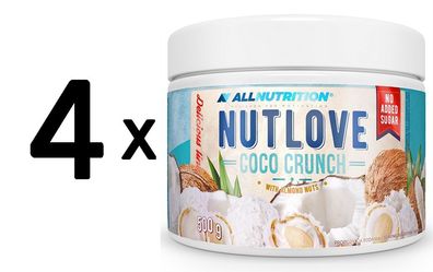 4 x Nutlove, Coco Crunch - 500g