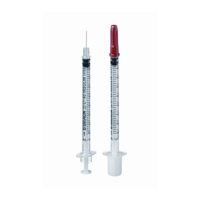 B. Braun Omnican® 40 Einmal-Insulinspritze für U-40-Insulin mit integrierter Kanüle,