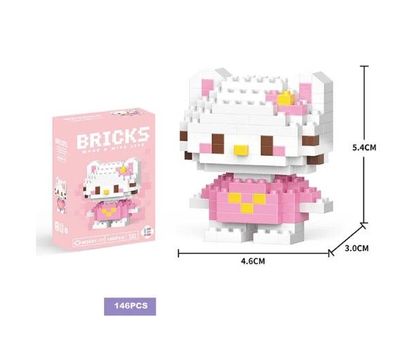 Nanoblock Bricks Mini Baustein Hello Kitty