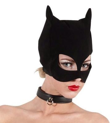 Katzenmaske mit Ohren Verkleidung für bdsm Frau