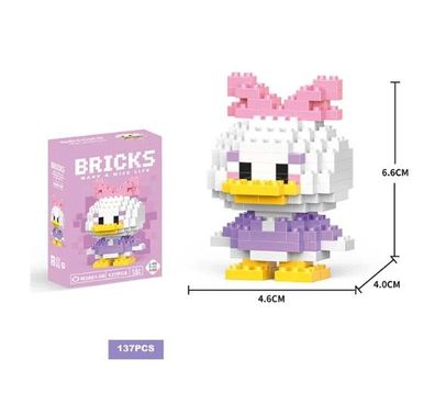 Nanoblock Bricks Mini Baustein Daisy Duck