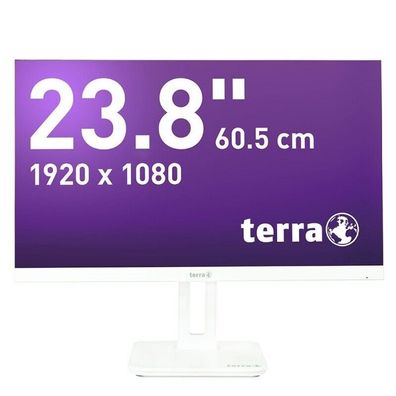 TERRA LCD/ LED 2465W PV white USB-C/ DP/ HDMI weiss höhenverstellbar Pivot IPS