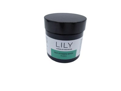 LILY Natural Cosmetics Natürliche Seealgen Maske Sea Vitamin Mask Algea 30 g