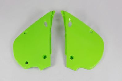 Seitenverkleidung Heckverkleidung side panels passt an Kawasaki Kx 80 91-97 grün