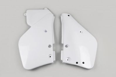 Seitenverkleidung Abdeckung side panels cover passt an Yamaha Yz 125 87-88 weiß