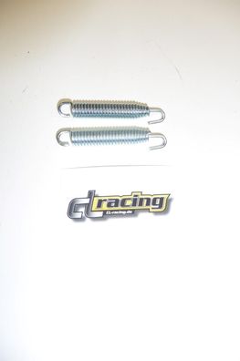 Auspufffeder 2x Krümmerfeder 54 mm Feder exhaust spring Motorrad Enduro Mx Cross