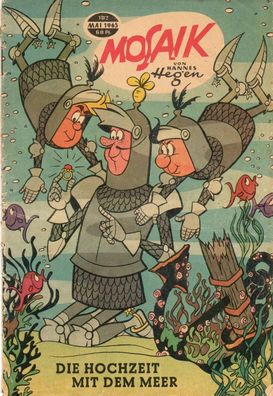 Mosaik Comics Heft Nr 102 von 1965 Hannes Hegen Digedags Original Vintage Sammeln