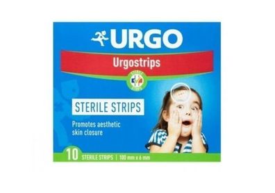 Urgo, Urgostrips - Sterile Wundverschlussstreifen, 10er-Pack