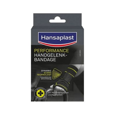 Hansaplast Handgelenk-Bandage Gr. S/ M | Packung (1 Stück) (Gr. S/ M)