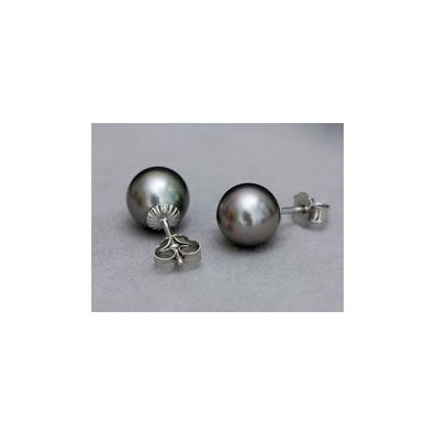 Luna-Pearls - O196 - Ohrstecker - Tahitiperlen 8-9mm - 585/ -
