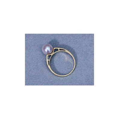 Luna-Pearls - R85-AR0003 - Ring - 585 Gelbgold - Akoyaperle 7.5-8mm