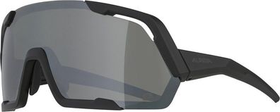 Alpina Sonnenbrille Rocket Q-Lite Rahmen sw matt, Glas silber, versp., Kat.3