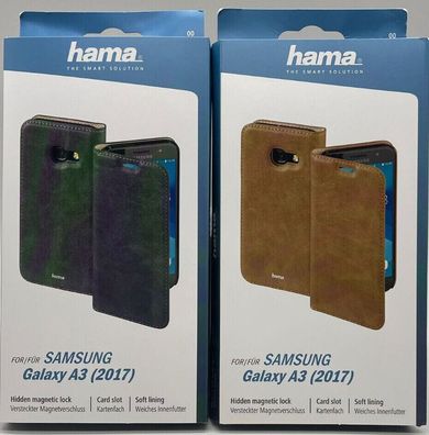 Hama Tasche Samsung Galaxy A3 (2017) Booklet Guard Case Schutzhülle Handyhülle
