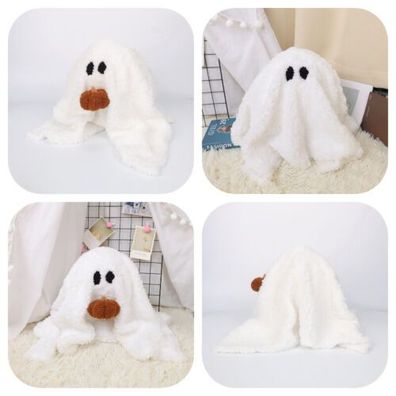Ghostly Gus Plüschtiere Halloween Geisterkissen Weiß Plüsch Spielzeug