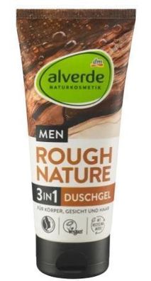 Alverde MEN Rough Nature 3in1 Duschgel - 200 ml