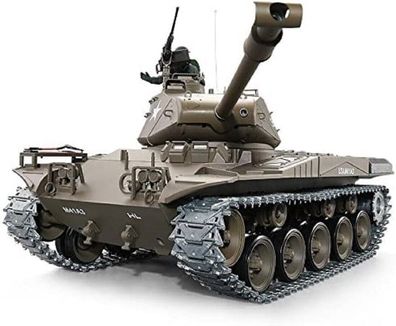 RC Panzer M41 A3 "WALKER Bulldog" Heng Long 1:16 Mit R&S, Metallgetriebe Und Met