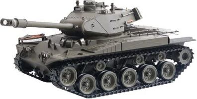 RC Panzer M41 A3 "WALKER Bulldog Heng Long -Rauch&Sound + Stahlgetriebe Und 2,4Ghz