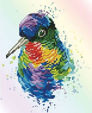 Diamond Dotz - Regenbogen Vogel