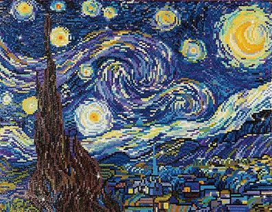 Diamond Dotz - Starry Night, van Gogh