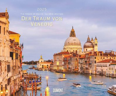 Kalender 2025 - Der Traum von Venedig 2025- 60 x 50cm