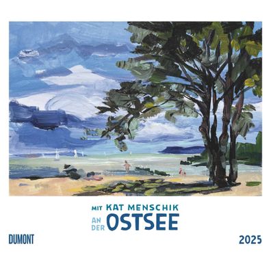 Kalender 2025 - Kat Menschik: Ostsee 2025- 38 x 35,5cm
