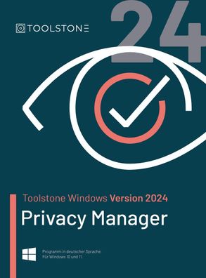 Toolstone - Privacy Manager 2024 - Lifetime Lizenz für 1 PC - Download Version