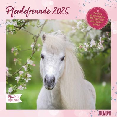Kalender 2025 - Pferdefreunde 2025- 30 x 30cm