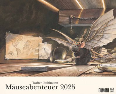 Kalender 2025 - T. Kuhlmann: Mäuseabenteuer 2025- 52 x 42,5cm
