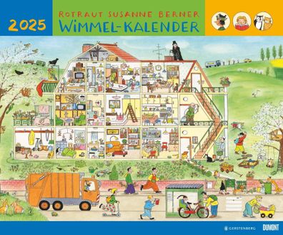Kalender 2025 - Wimmel-Kalender R.S. Berner 2025- 60 x 50cm