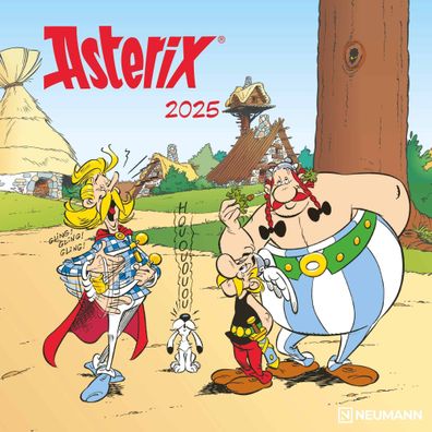 Kalender 2025 -Asterix 2025- 30 x 30cm
