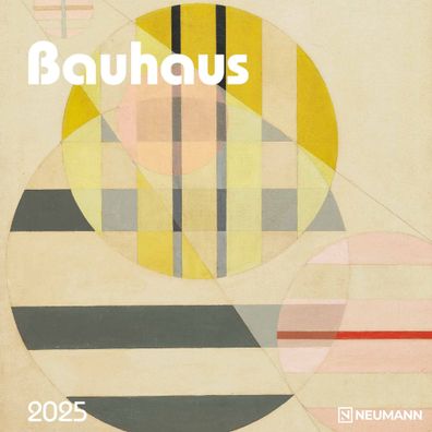 Kalender 2025 -Bauhaus 2025- 30 x 30cm