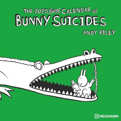 Kalender 2025 -Bunny Suicides 2025- 30 x 30cm