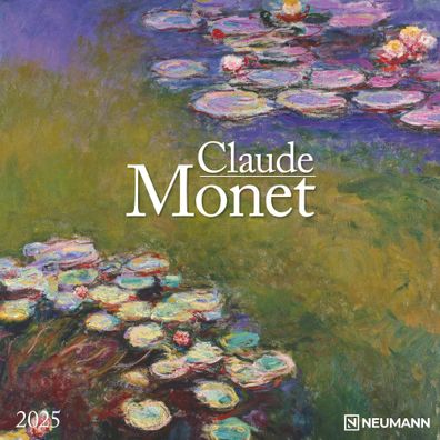 Kalender 2025 -Claude Monet 2025- 30 x 30cm