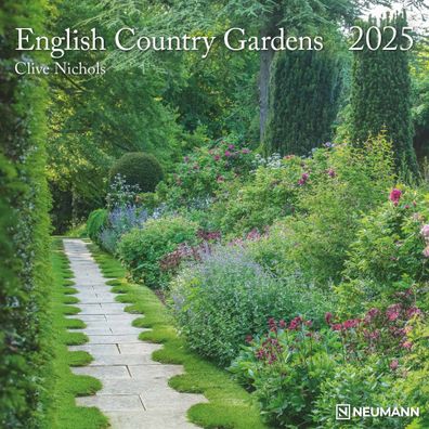 Kalender 2025 -English Country Gardens 2025- 30 x 30cm