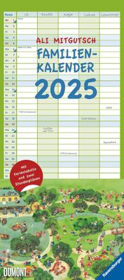 Kalender 2025 -Familien Ali Mitgutsch 2025- 22 x 49,5cm