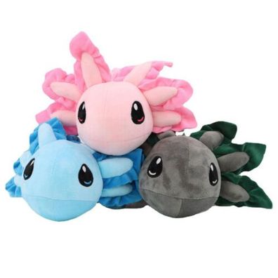 Plüsch Spielzeug 45cm Axolotl Salamander Stofftier Plüschtiere