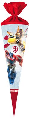 Nestler Schultüte 70cm rund mit Filzverschluss Hasbro "Transformers - Roll Out"