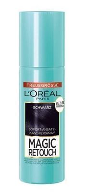 L'Oréal Magic Retouch Haar-Kaschierung in Schwarz 75 ml