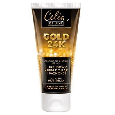 Celia De Luxe Gold 24K Hand- und Nagelcreme 80ml