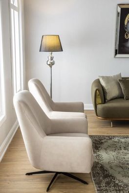 Sessel Modernes Einsitzer luxus Sessel Einrichtung Wohnzimmer Sofa 1 Sitzer Neu