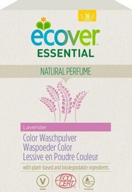 Ecover Essential 6x Color Waschpulver, 1,2kg 1200g