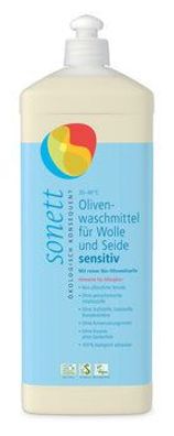 SONETT Olivenwaschmittel für Wolle und Seide sensitiv 20-40°C 1l