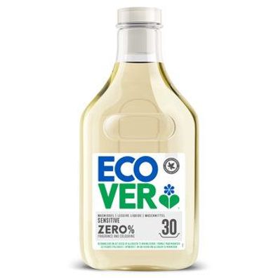 Ecover Zero Flüssigwaschmittel ZERO, 30 WL, 1,5L 1500ml