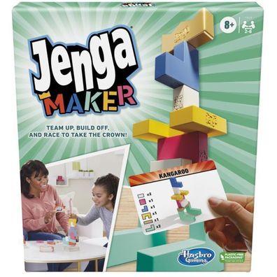 Hasbro Jenga Maker F4528100 - Hasbro F4528100 - (Merchandise / Spielzeug)